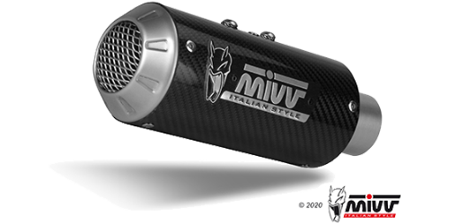 MIVV MK3 Carbon (K.052.LM3C) passend für Kawasaki Z900 2020 bis 2024