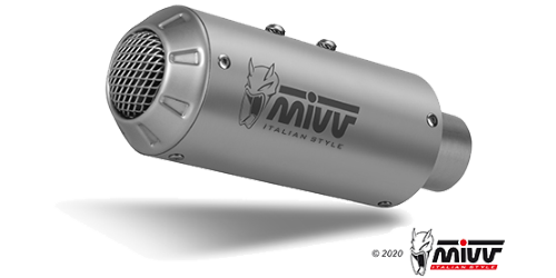 MIVV MK3 Edelstahl (K.052.LM3X) passend für Kawasaki Z900 2020 bis 2024