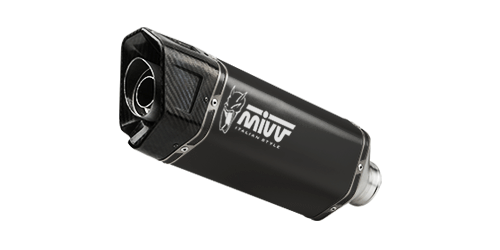 MIVV SR-1 Schwarzer Edelstahl (S.067.LR1XB) passend für Suzuki GSX-8R 2025 bis 2026